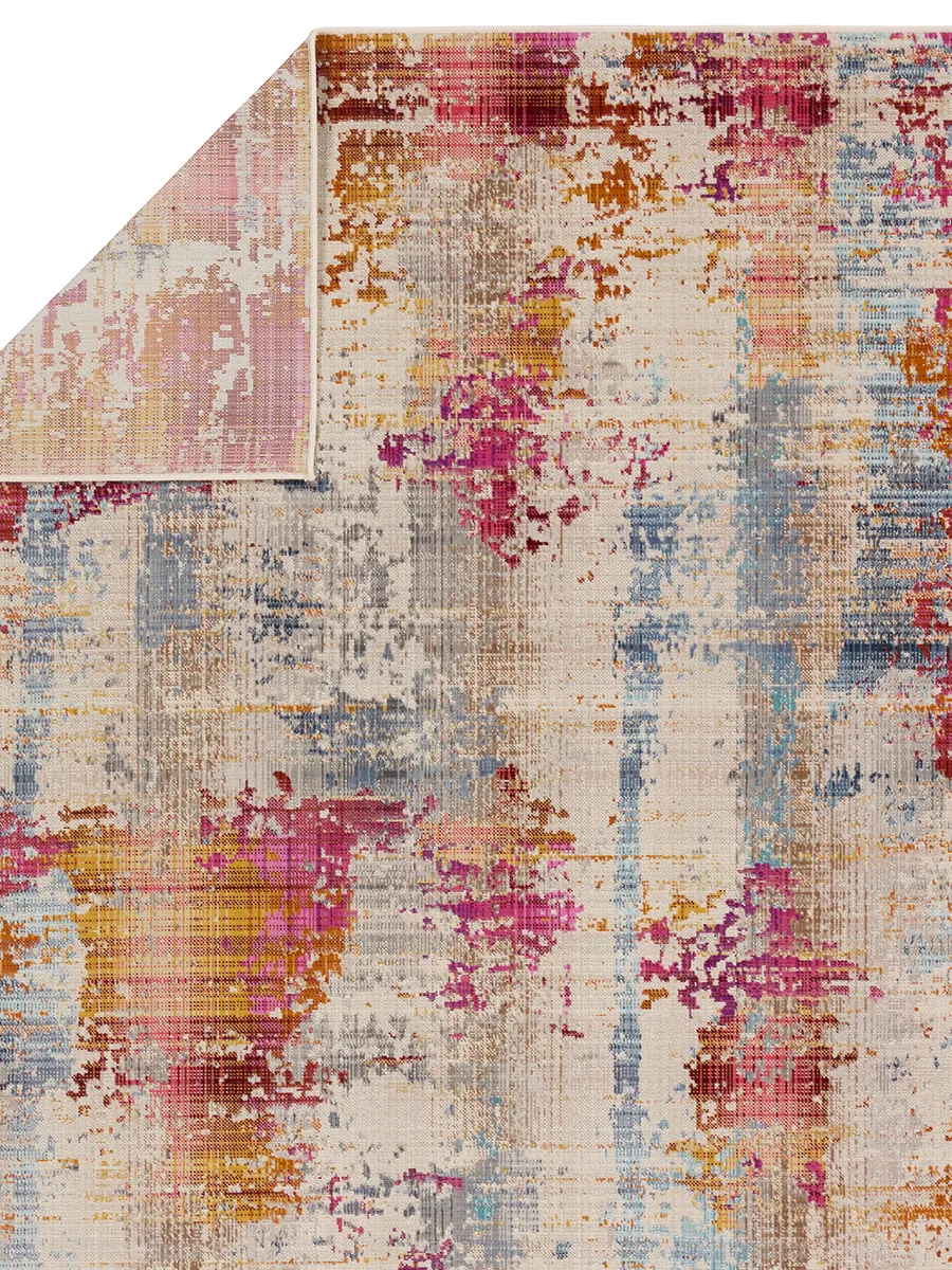 Bequest Vidame Multicolor 4' x 6' Rug