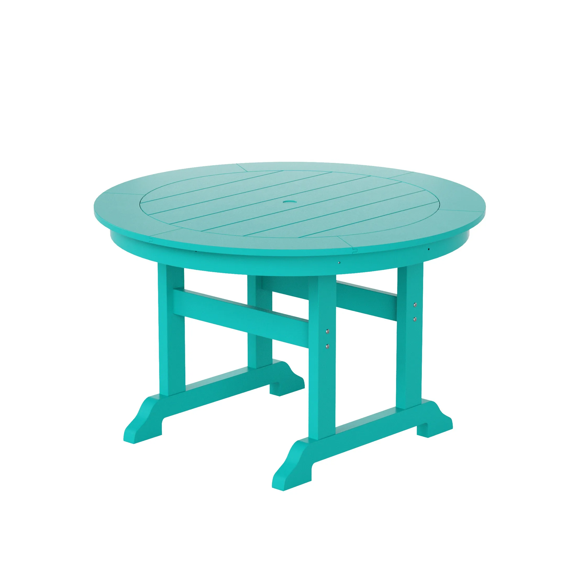 WestinTrends 47" Round Outdoor Patio Dining Table