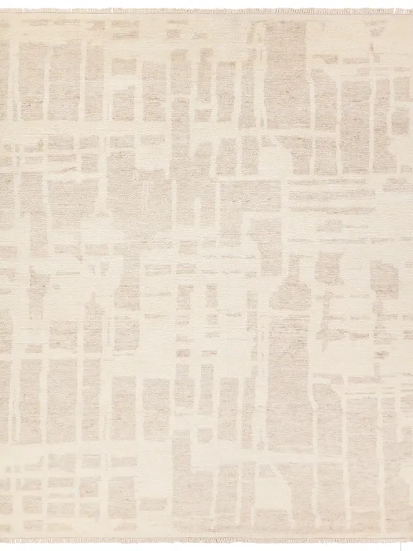 Ashend Airme White 6' x 9' Rug