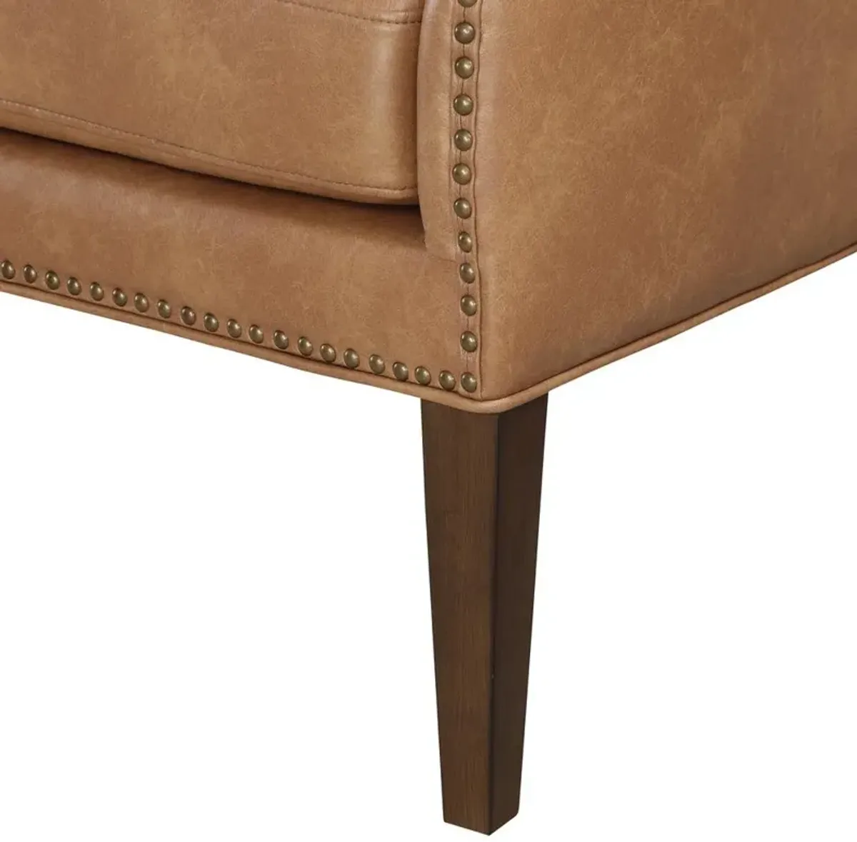 Comfort Pointe Dallas Saddle High Leg Slope Arm Chair