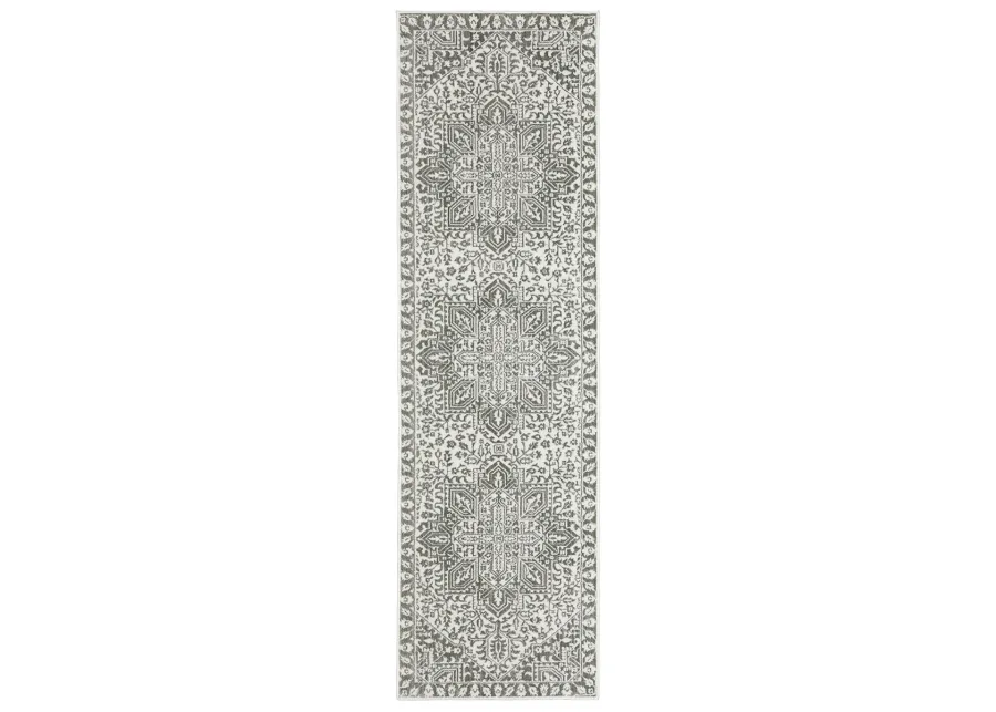 Montecito 2'3" x 7'6" Grey Rug