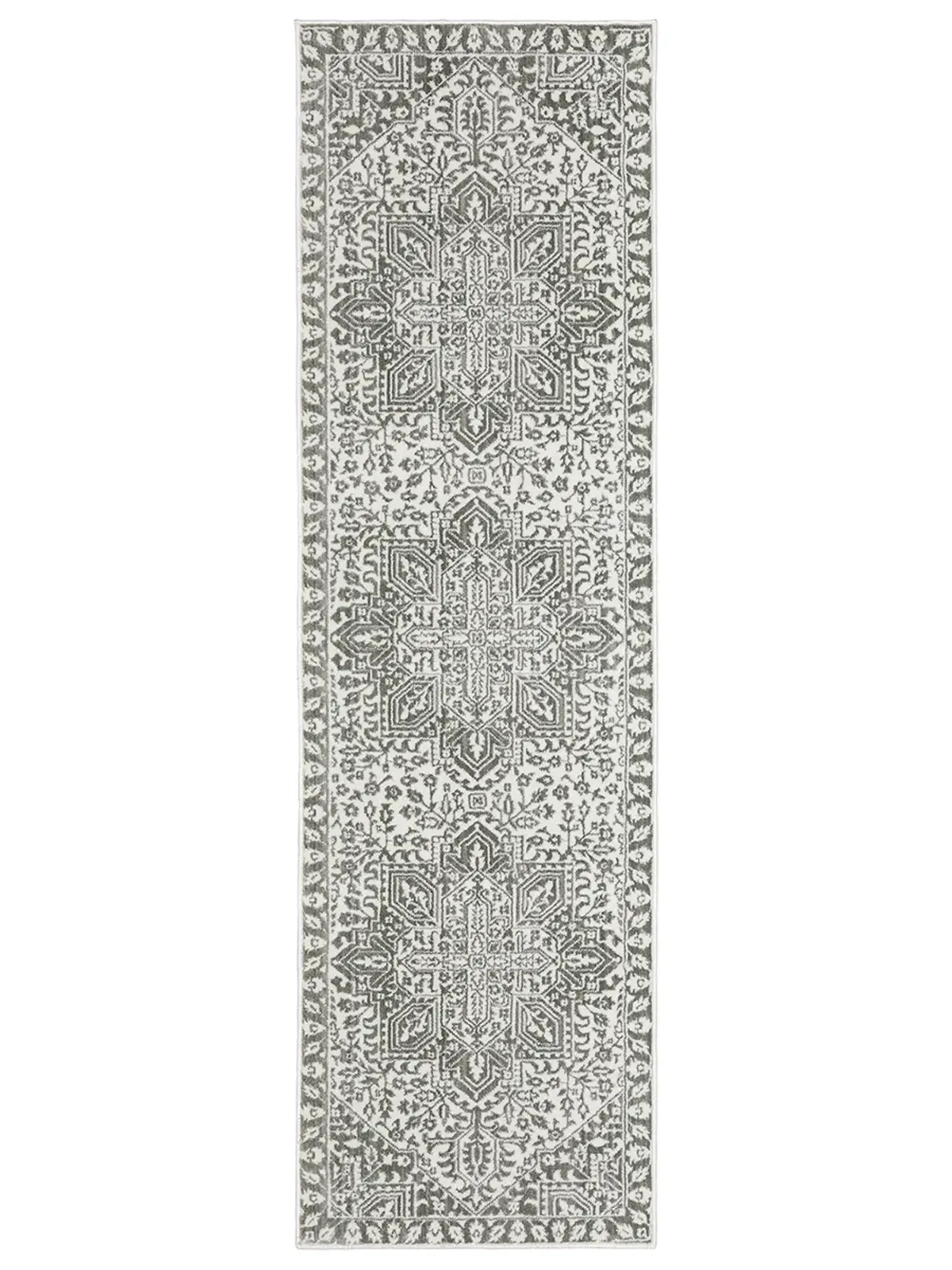 Montecito 2'3" x 7'6" Grey Rug