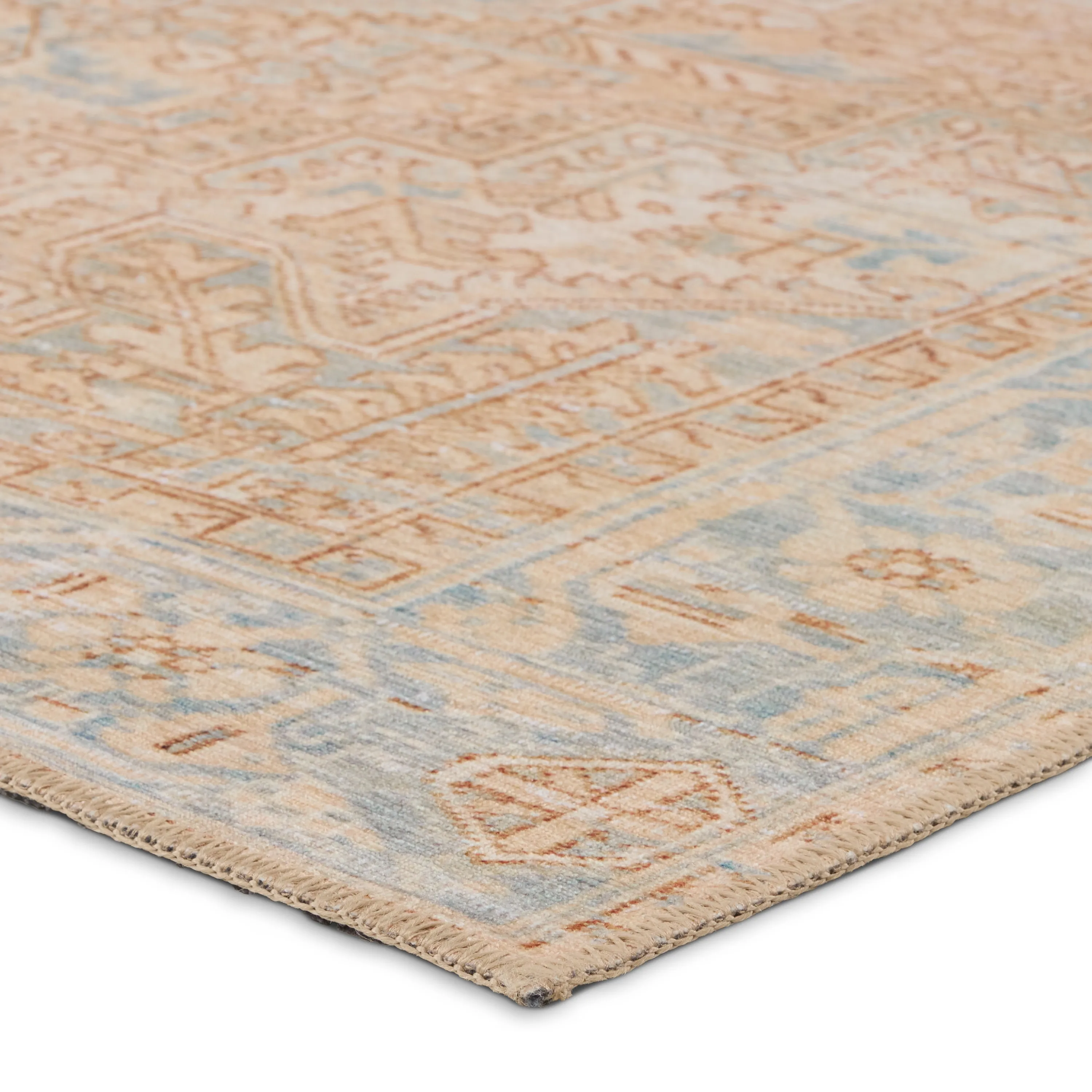 Garcia Mabel Tan/Taupe 3' x 8' Runner Rug