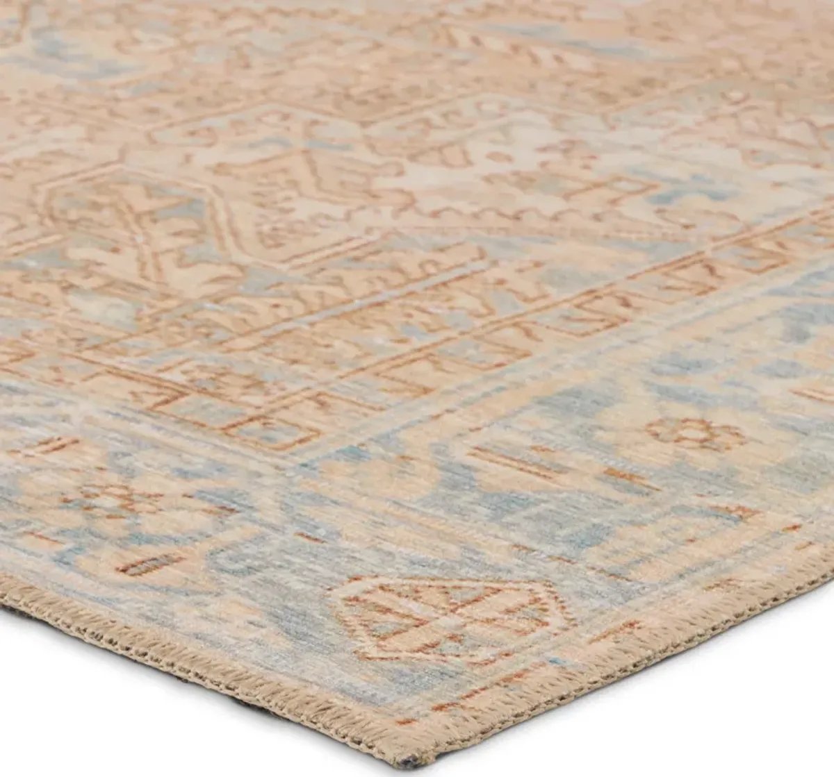 Garcia Mabel Tan/Taupe 3' x 8' Runner Rug