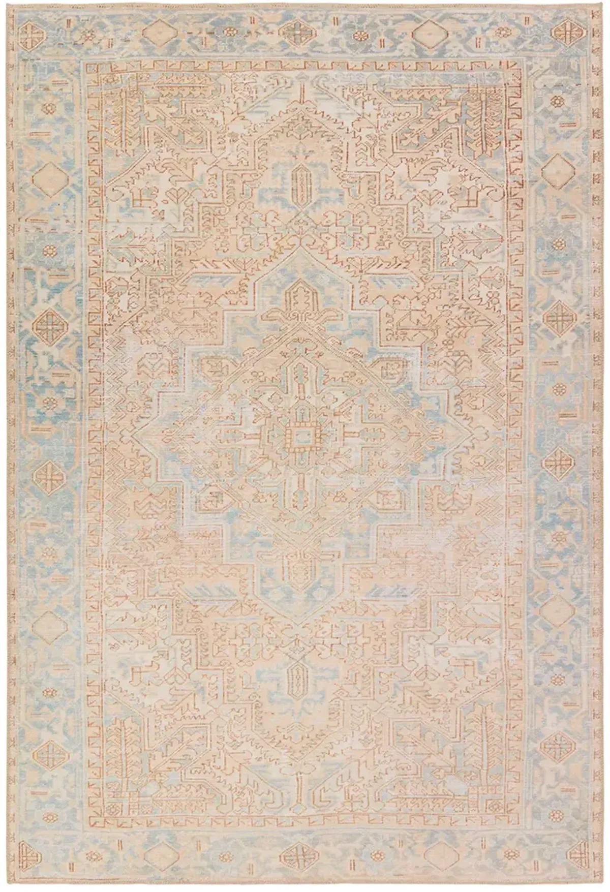 Garcia Mabel Tan/Taupe 3' x 8' Runner Rug