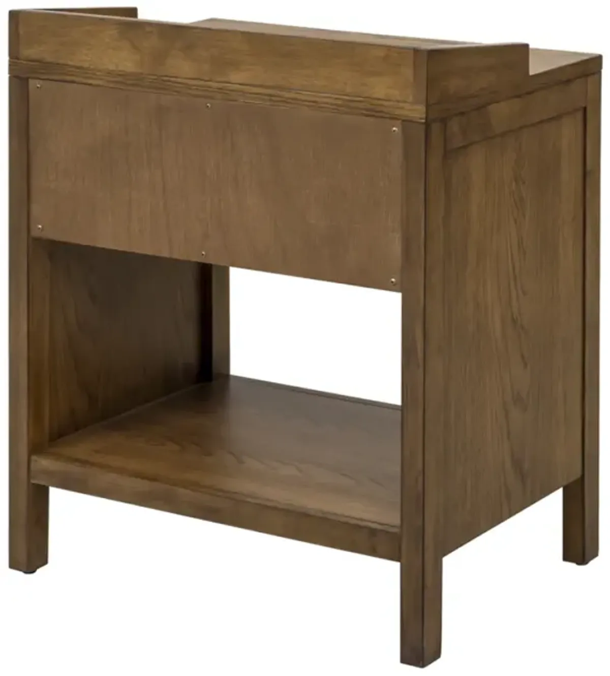 Sunset Cliff 1-Drawer Nightstand With Shelf