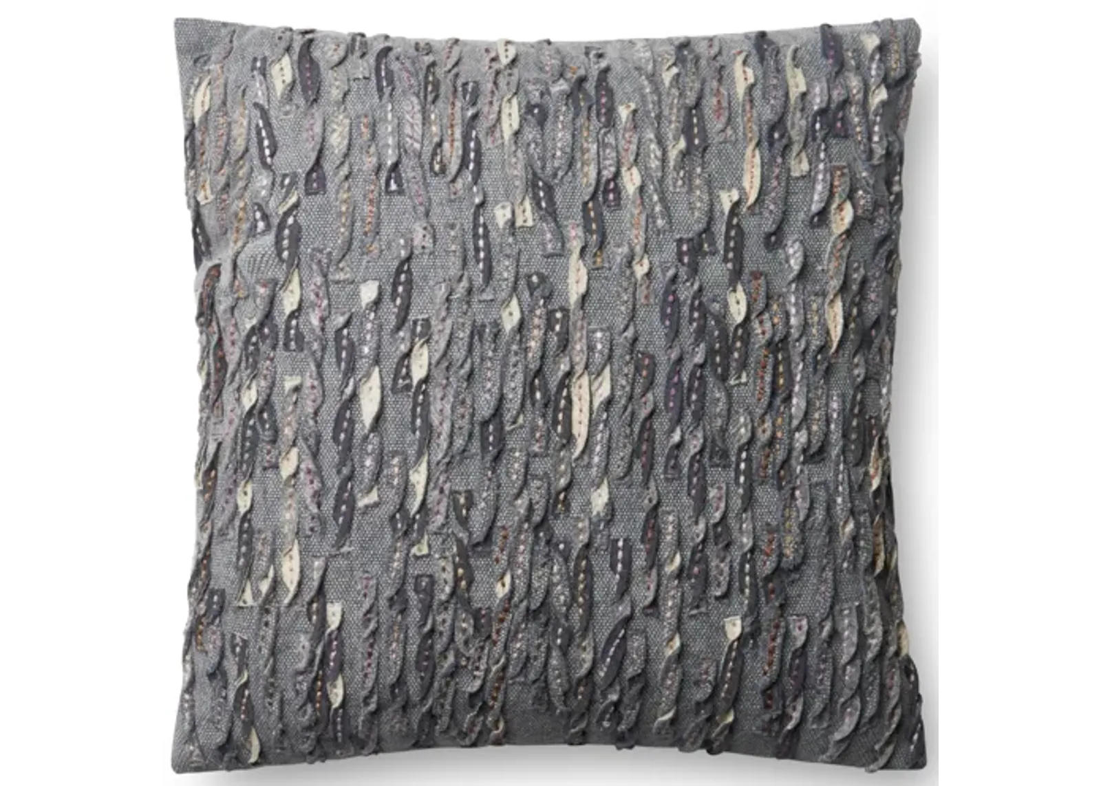 P0605 Grey 18"x18" Poly Pillow