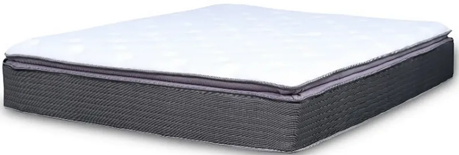 Cari 10 Inch Hybrid Twin Size Mattress, Cool Gel Memory Foam, Pocket Coil - Benzara