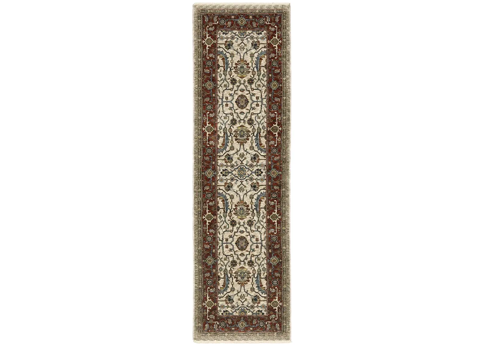 Aberdeen 2'3" x 7'6" Ivory Rug