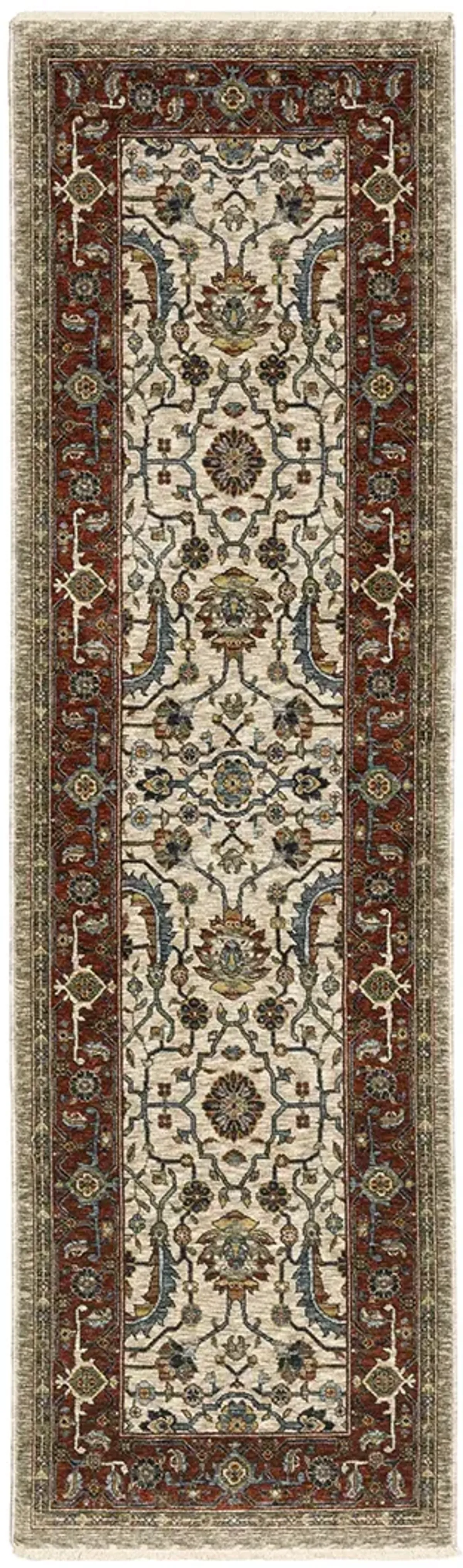 Aberdeen 2'3" x 7'6" Ivory Rug