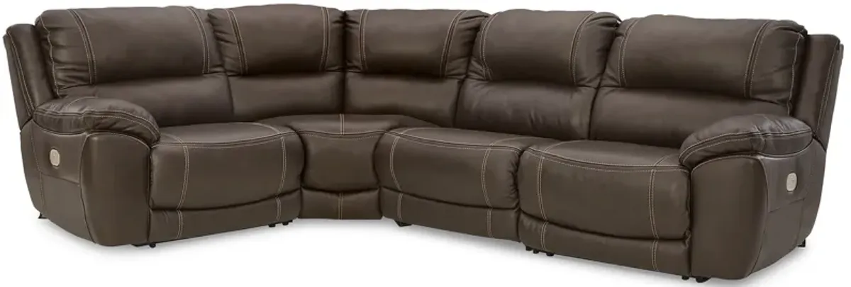 Dunleith 4PC Power Reclining Sectional