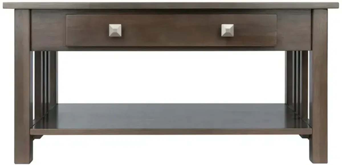 Stafford Coffee Table, Oyster Gray