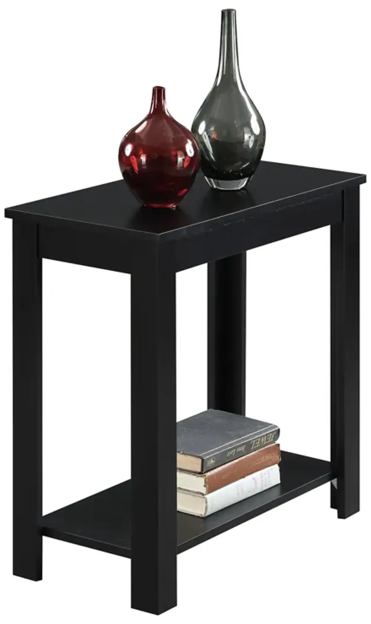 Convenience Concepts Designs2Go Baja Chairside End Table, Black