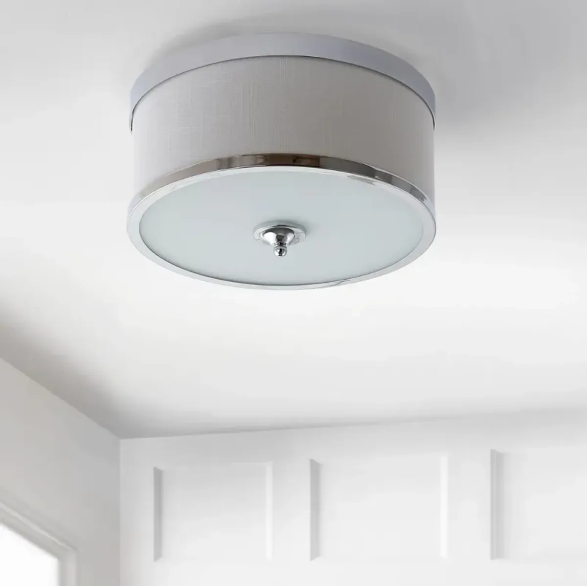 David Metal LED Flush Mount