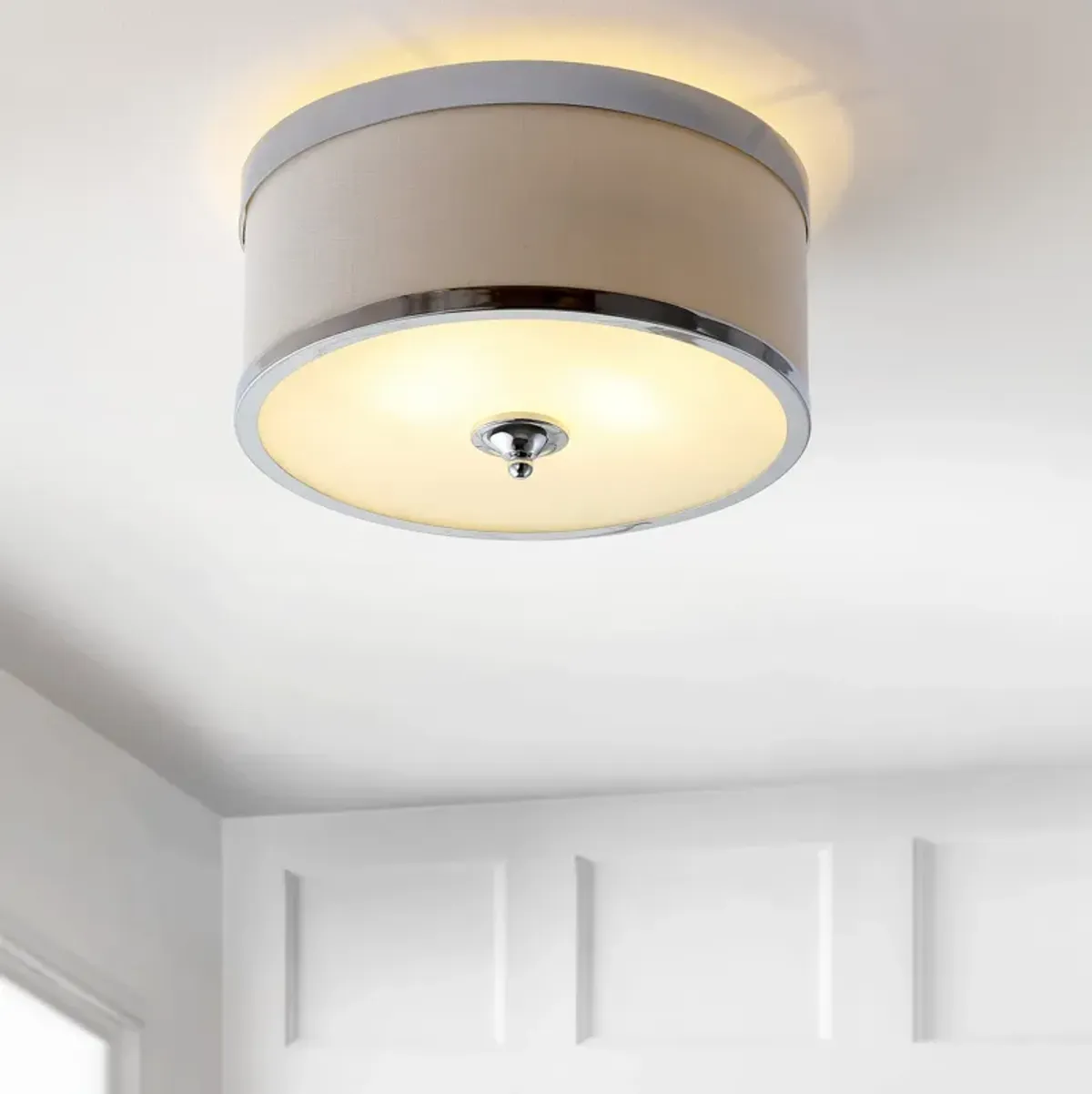 David Metal LED Flush Mount