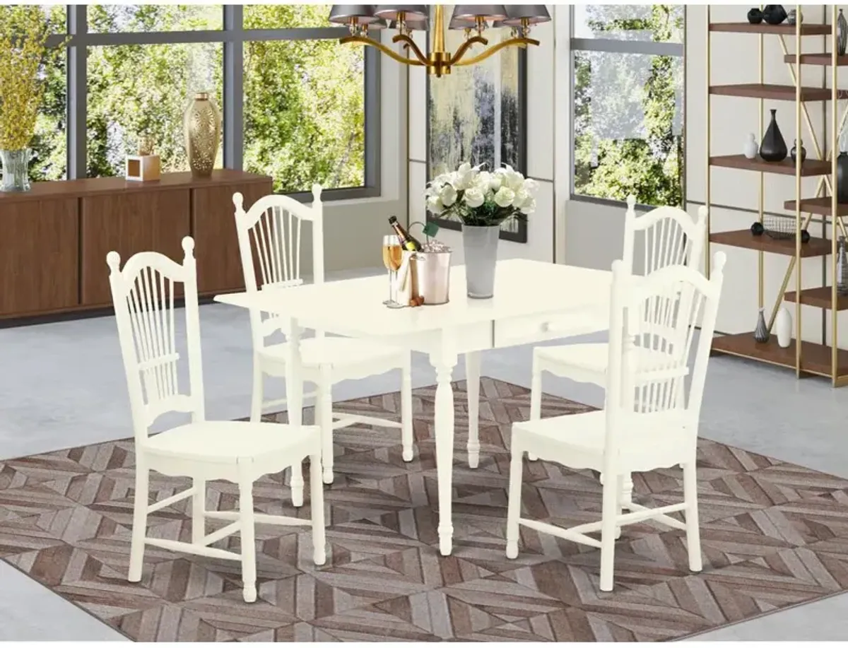 Dining Room Set Linen White