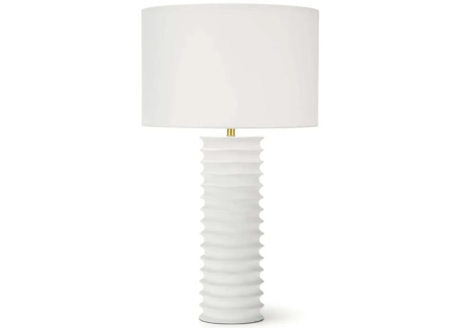 Nabu Metal Column Table Lamp