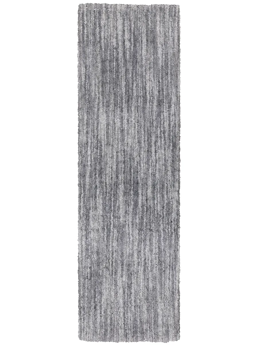 Aspen 2'3" x 7'6" Grey Rug