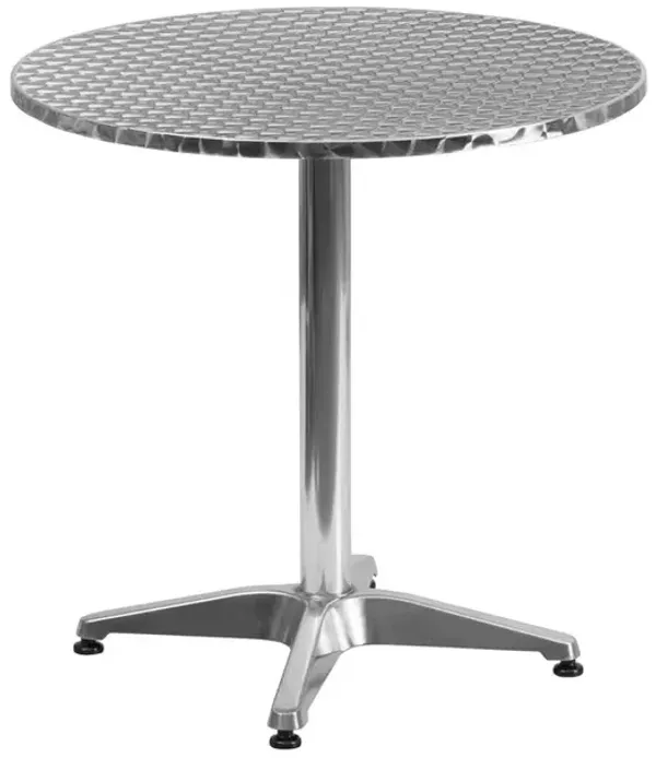 Flash Furniture Round Patio Table for Restaurants, Banquet Halls and Dining Room