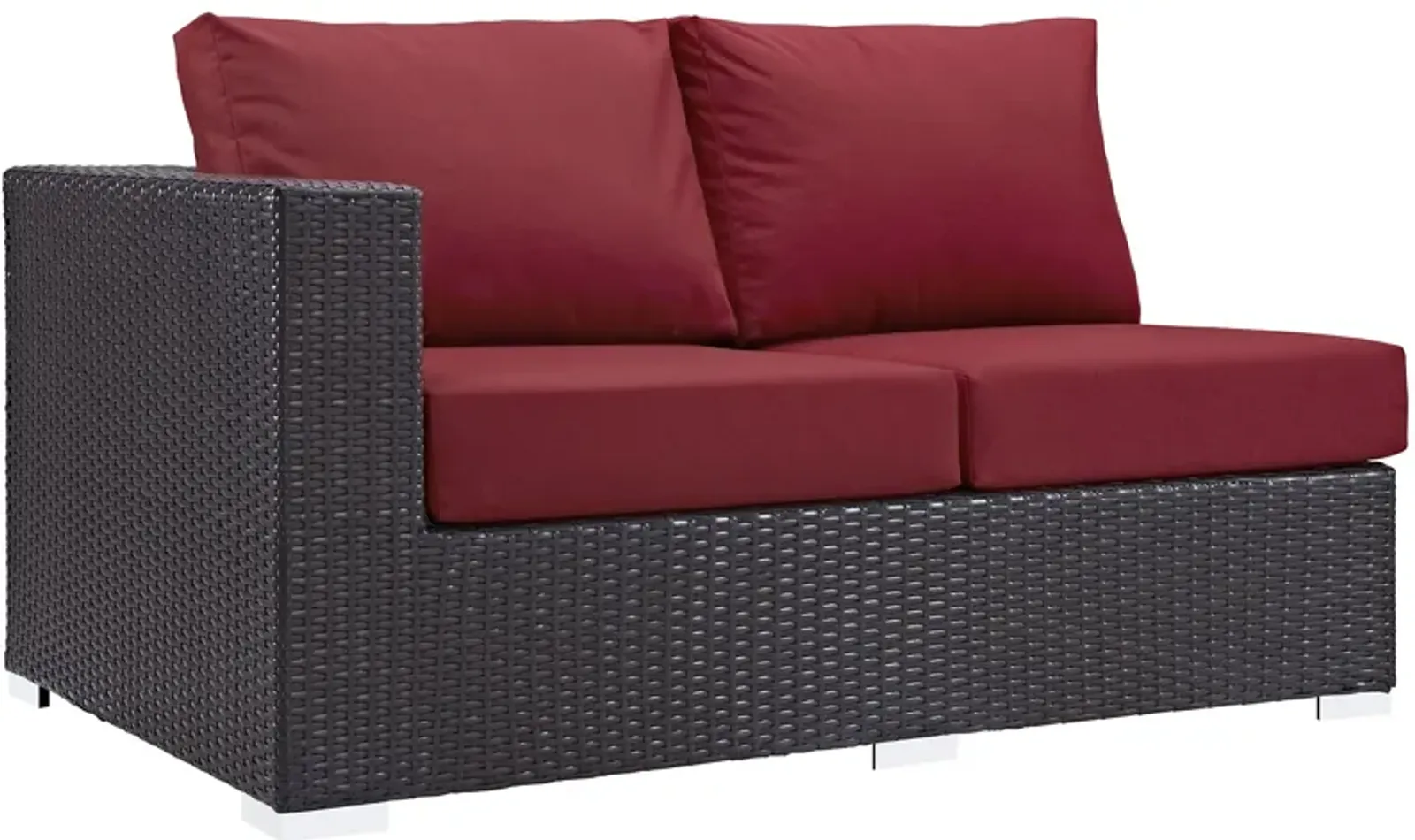 Modway - Convene Outdoor Patio Left Arm Loveseat