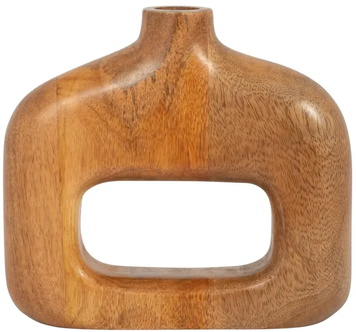 Rectangular Open Cut-out Vase
