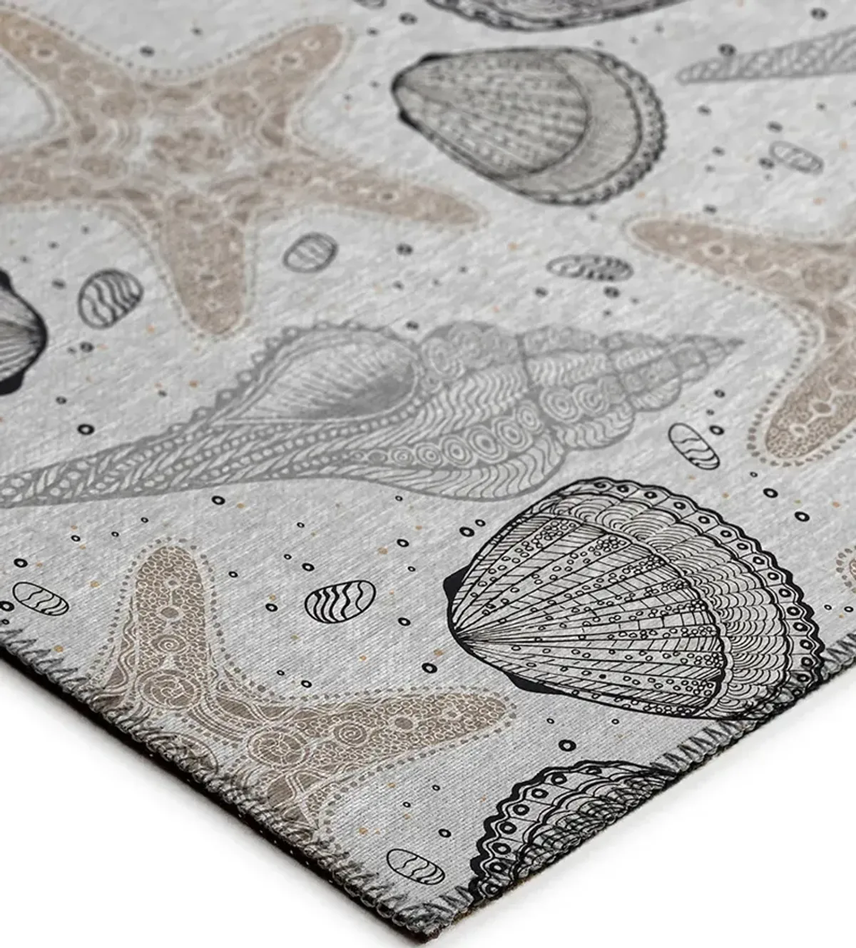 Seabreeze SZ4 Silver 5' x 7'6" Rug