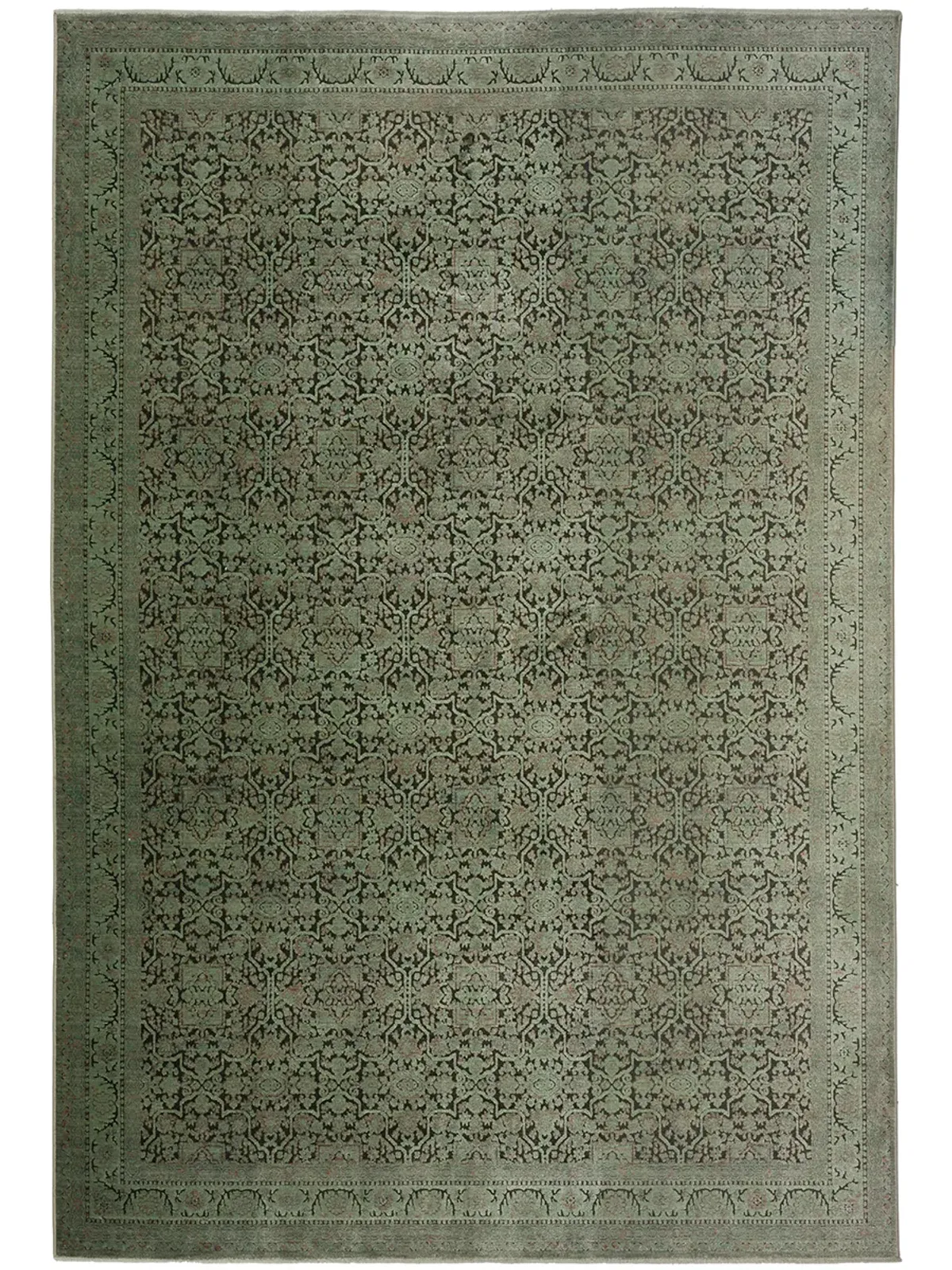 Vizcia VZ2 Green 2'6" x 7'8" Rug