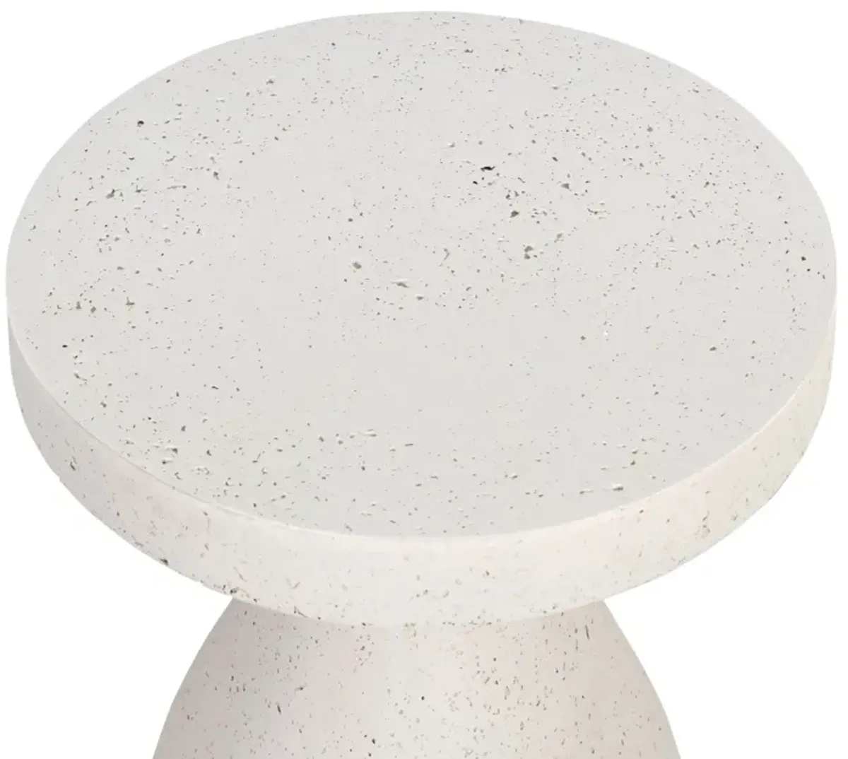 Koda Outdoor End Table - Textured Grey