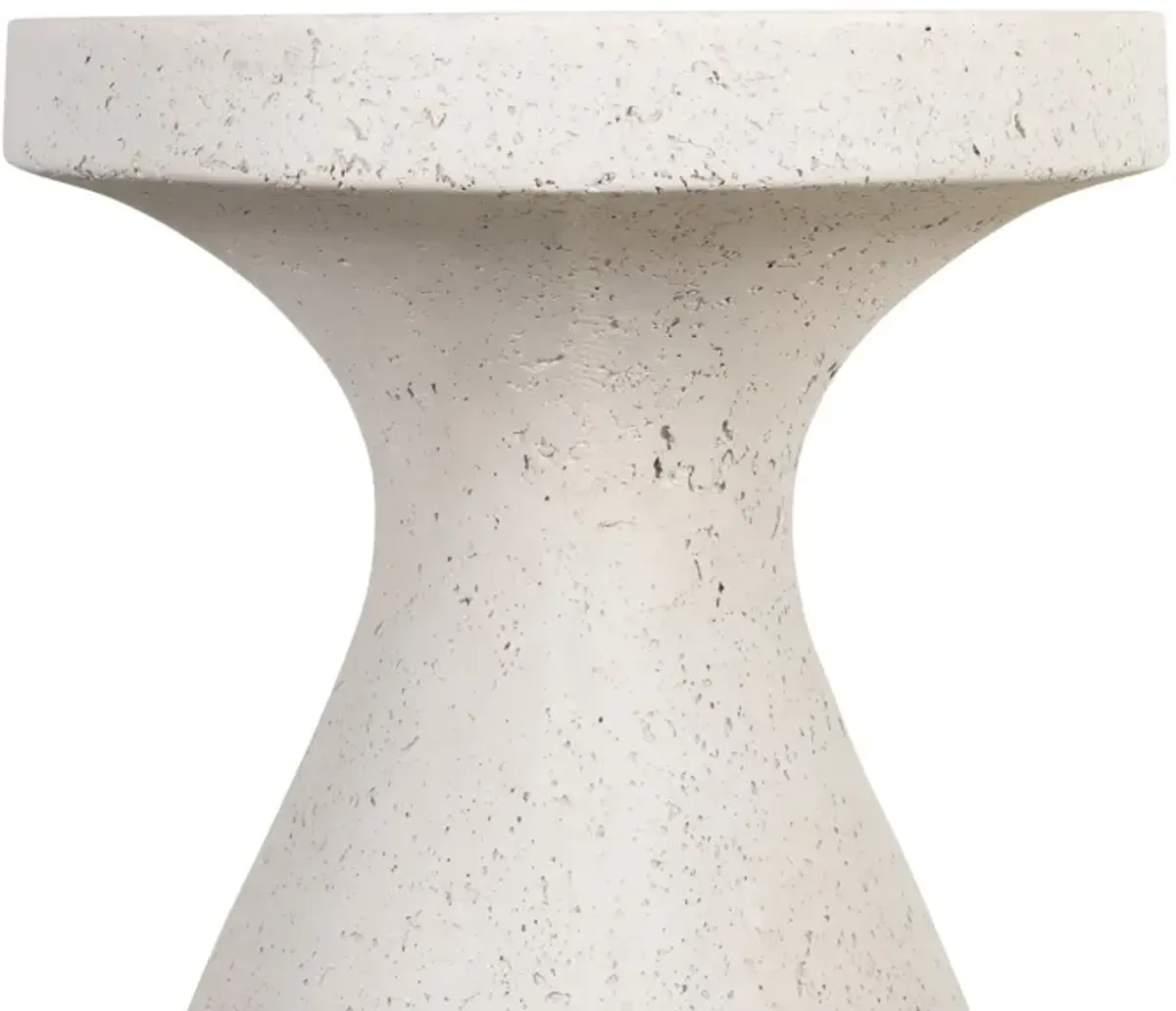 Koda Outdoor End Table - Textured Grey