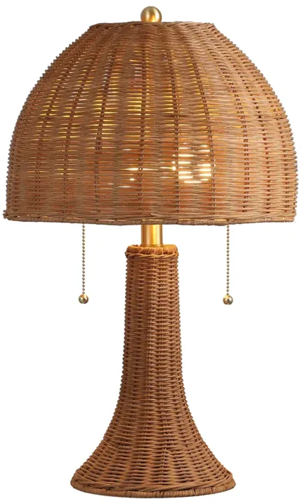 Joanie 22" Bohemian Rustic Iron LED Table Lamp