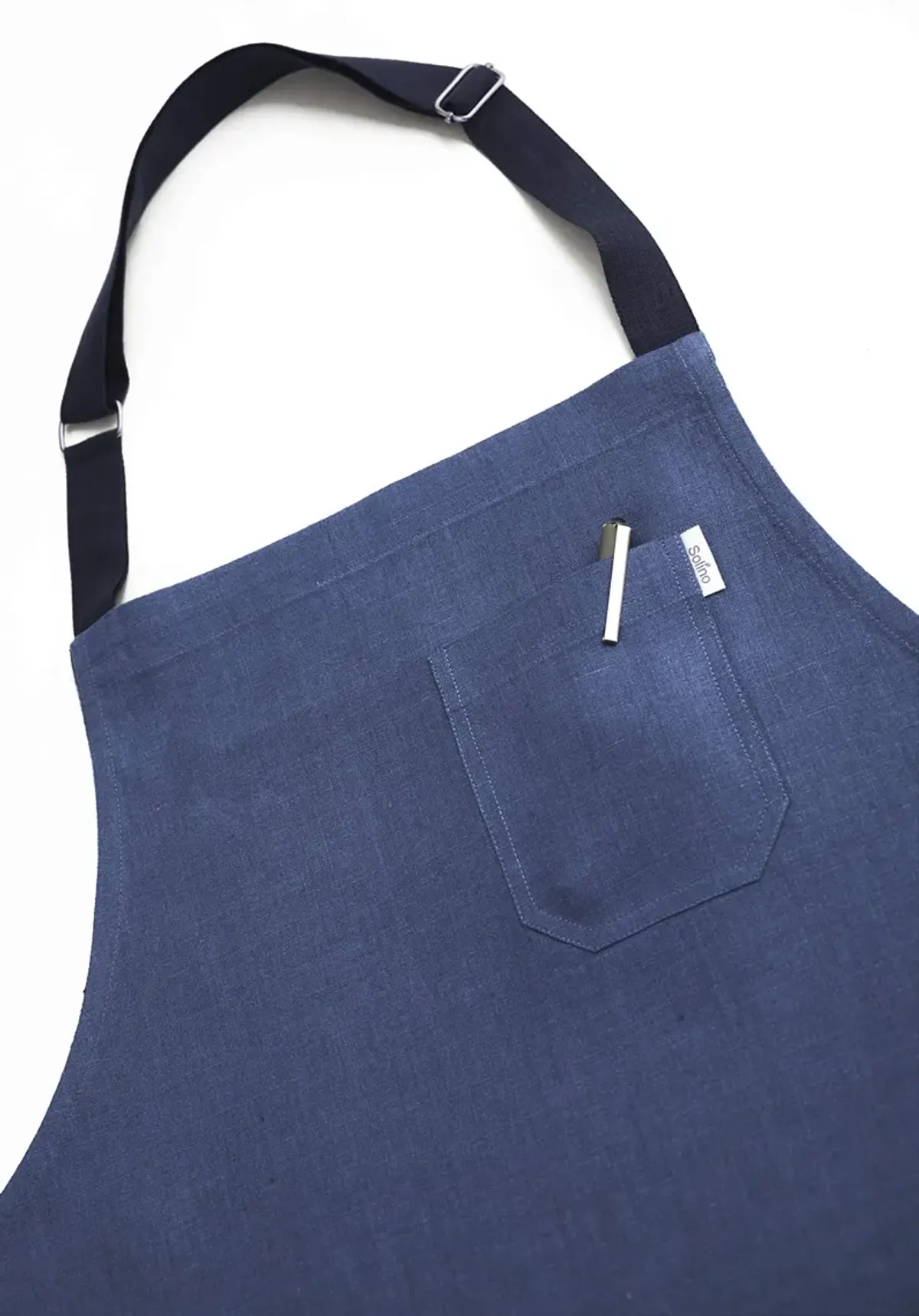Solino Home 100% Pure Linen Linen Apron - Kitchen Linen
