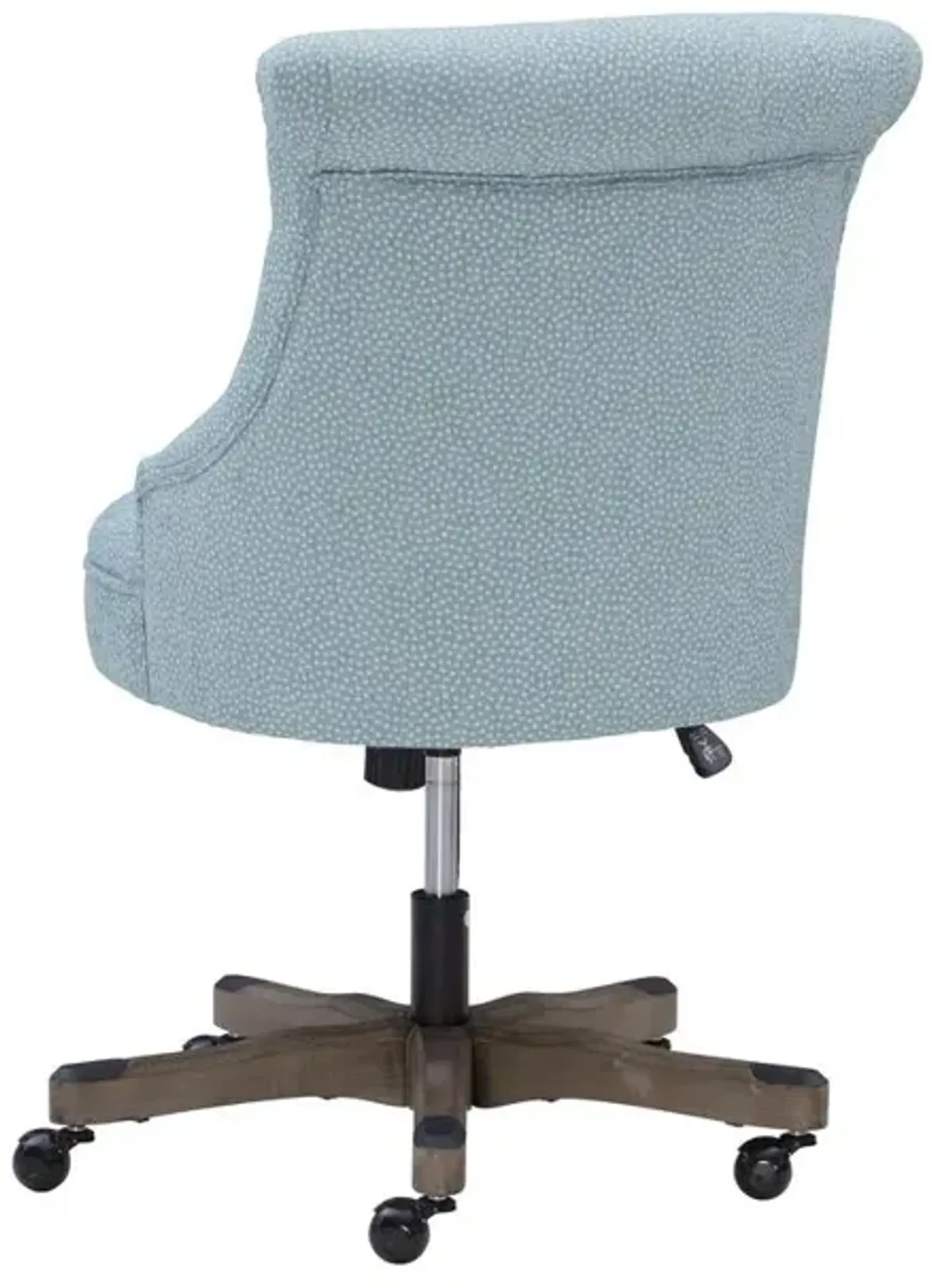 Linon Sinclair Office Chair, Light Blue