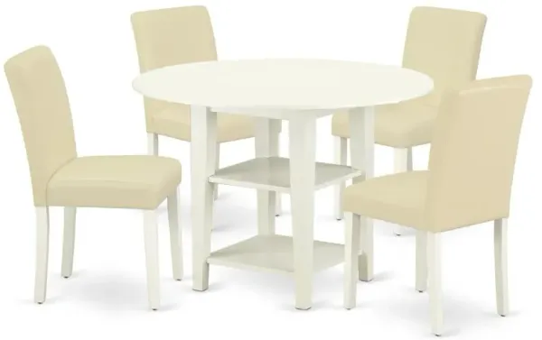 Dining Room Set Linen White