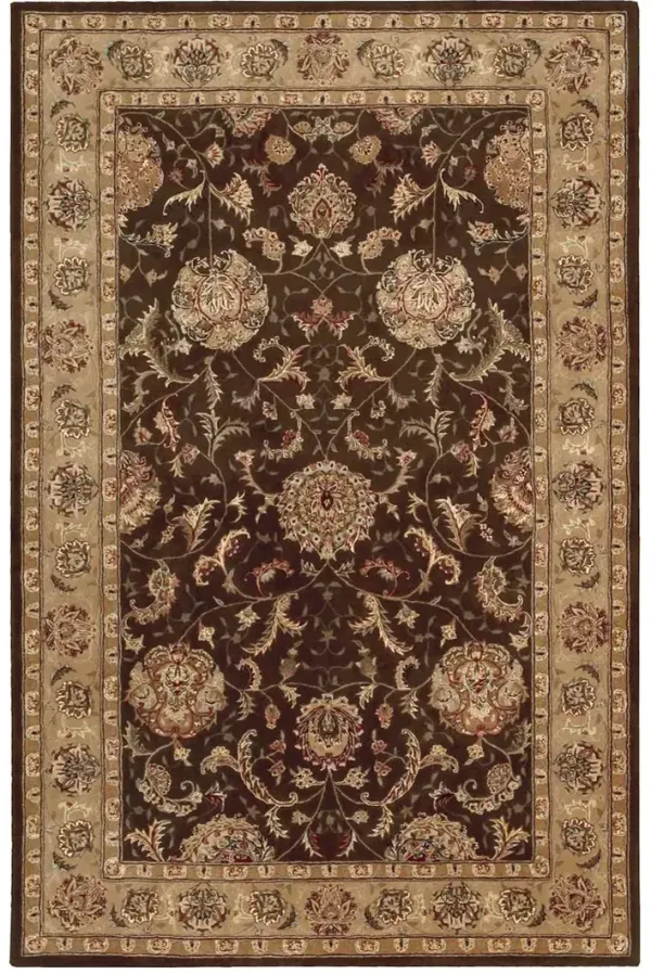 Nourison 2000 2206 Brown 5'6" x 8'6" Rug