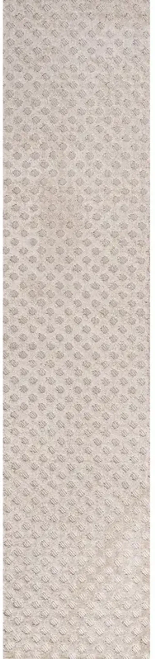 Rabat High-Low Pile Mini Diamond Trellis Area Rug