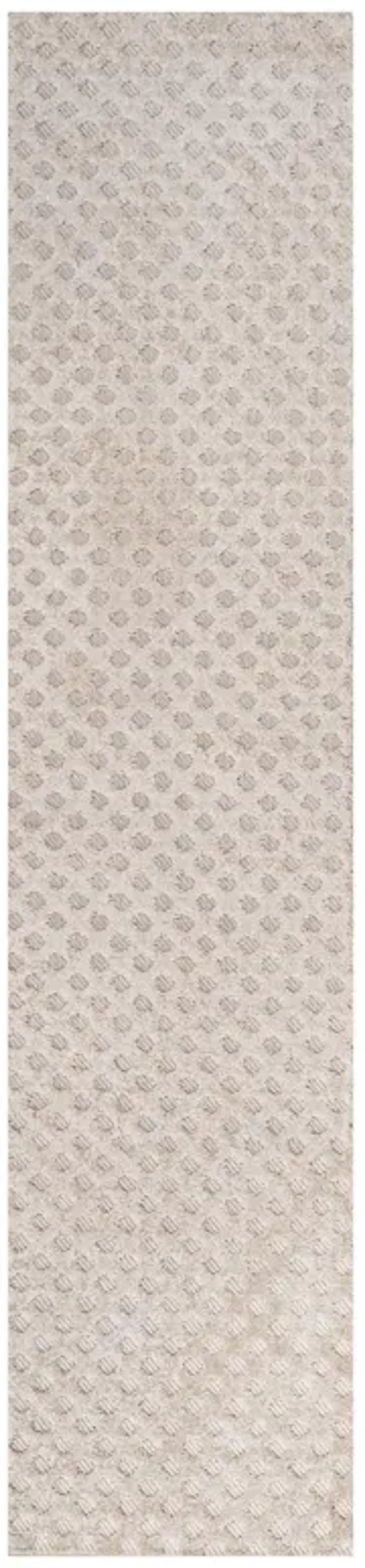 Rabat High-Low Pile Mini Diamond Trellis Area Rug