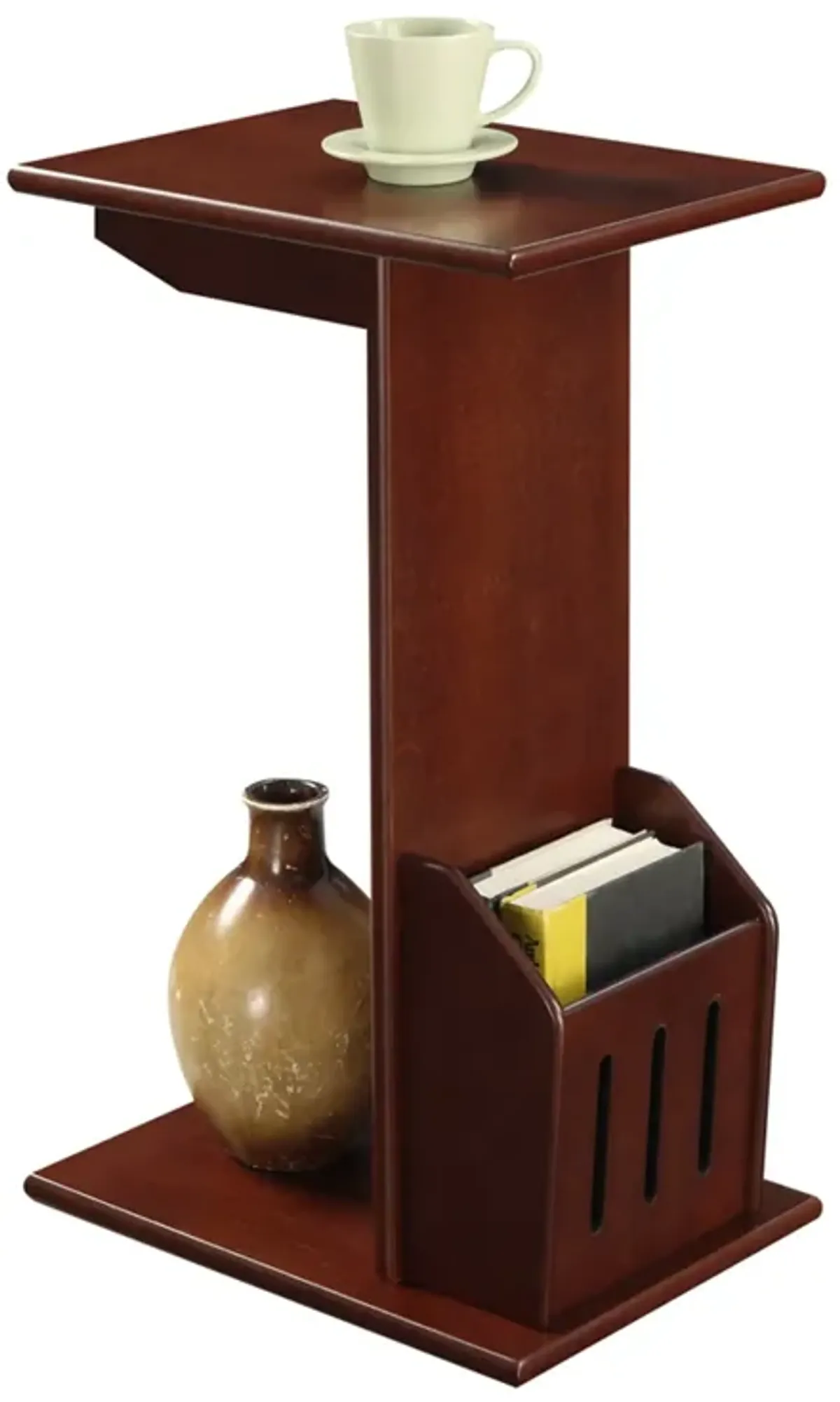 Designs2Go Abby C End Table with Magazine Holder