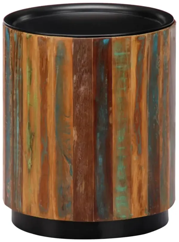 vidaXL Coffee Table 15"x17.7" Solid Reclaimed Wood