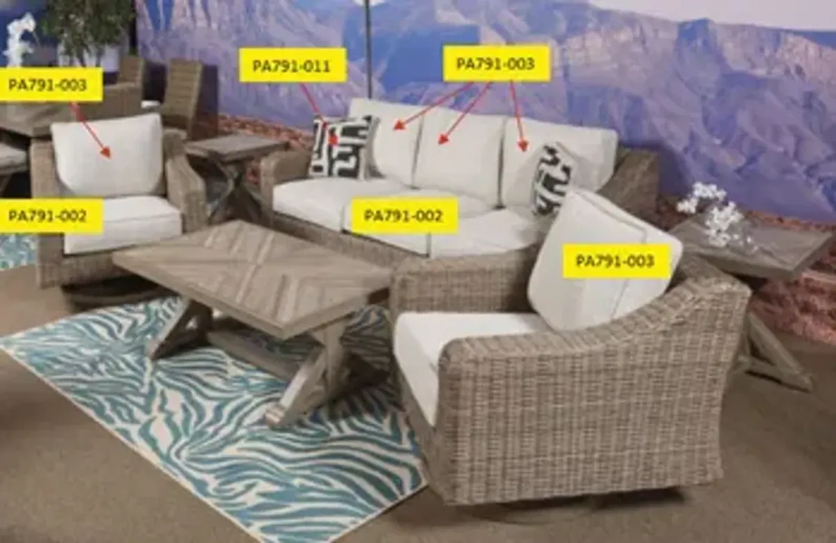 Beachcroft Seat Cushion for P791 Collection