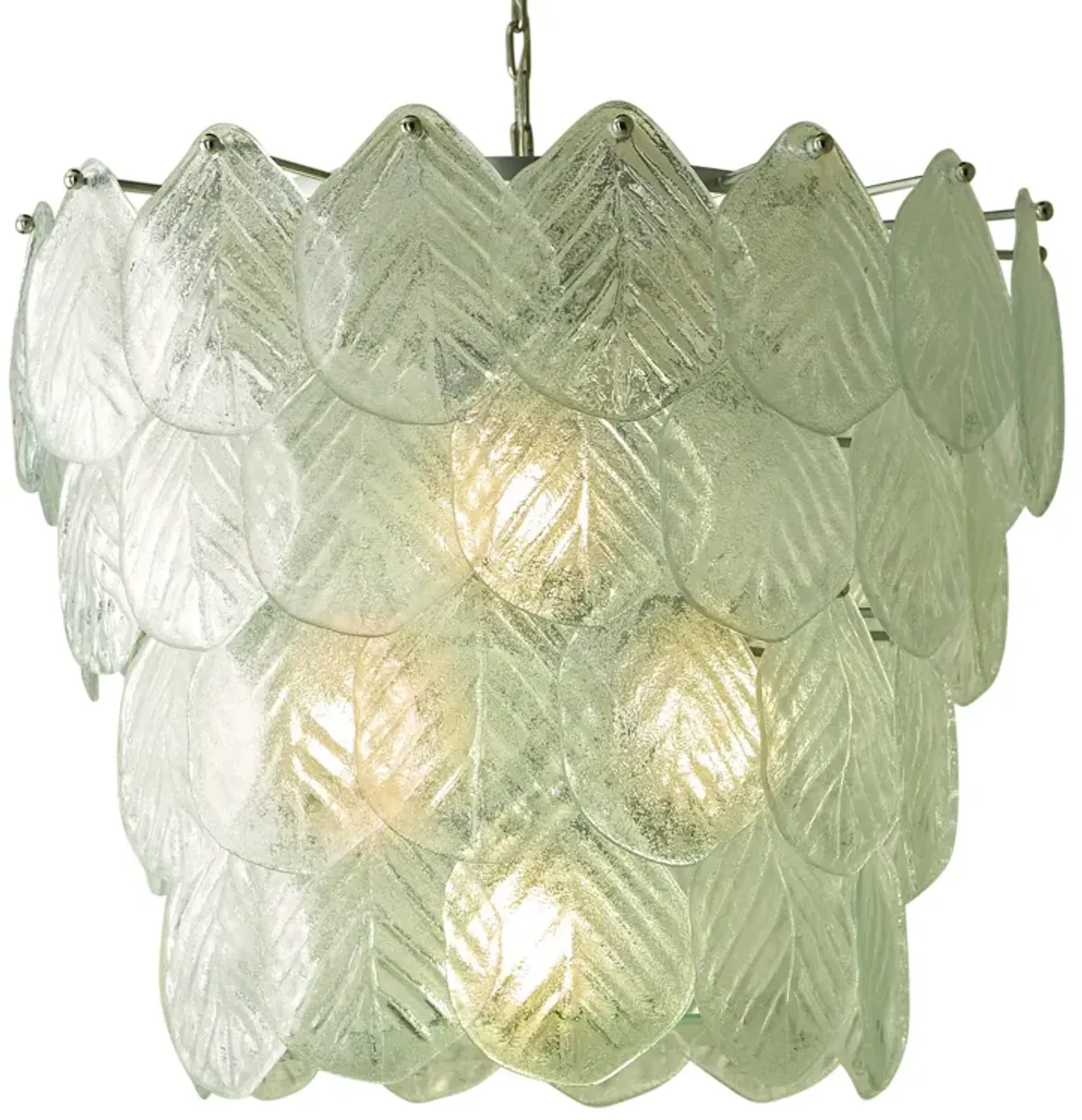 Murano Leaf Chandelier