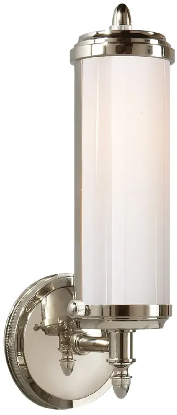 Merchant Double Bath Light in Polished Nickel
