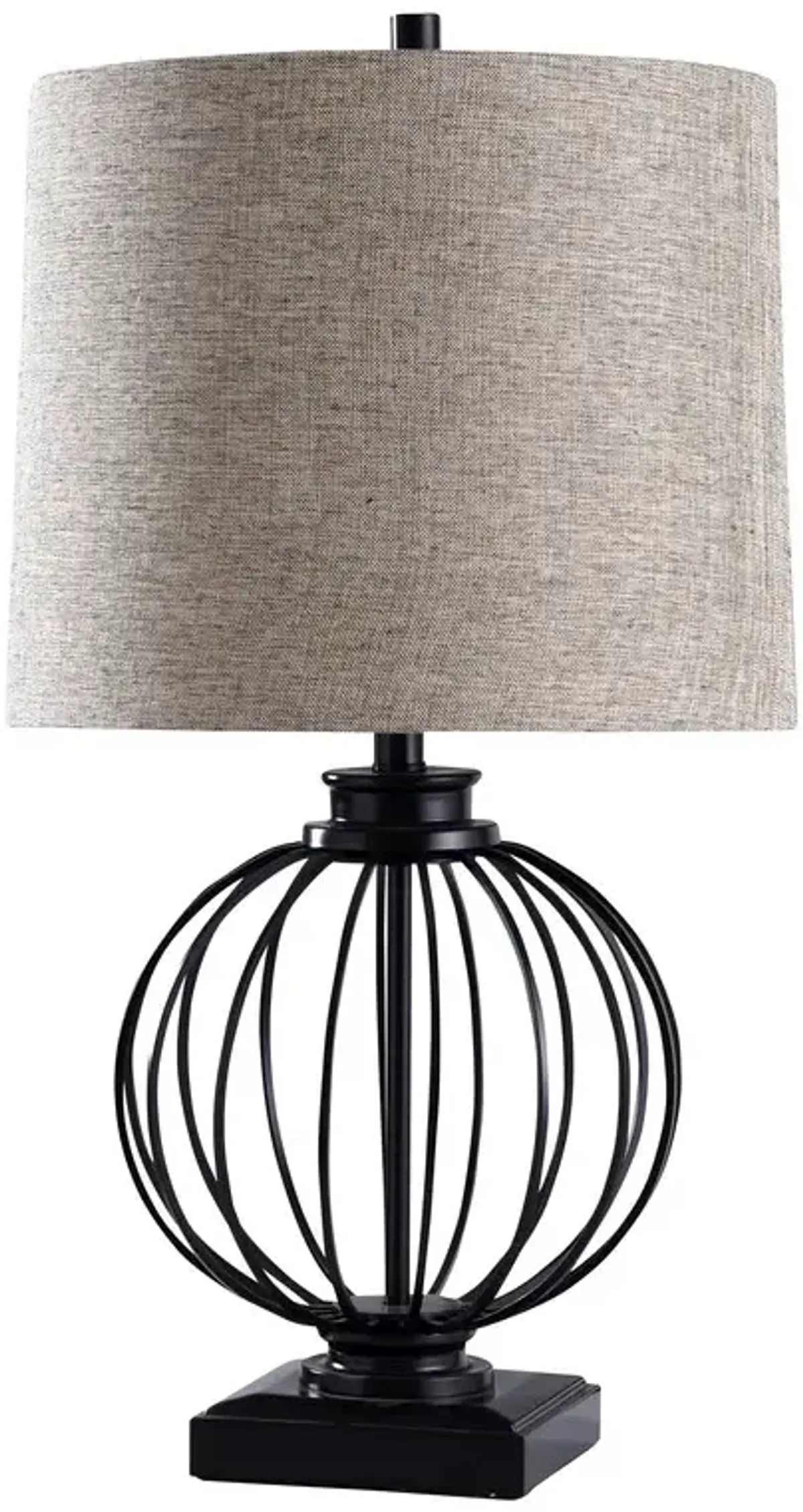 Industrial Sphere Table Lamp