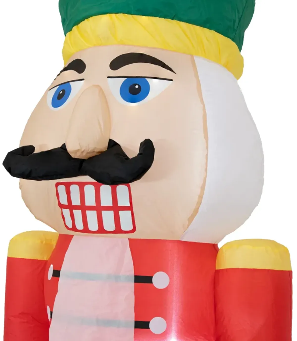 Sunnydaze 8 ft Nathaniel the Nutcracker Inflatable Christmas Decoration