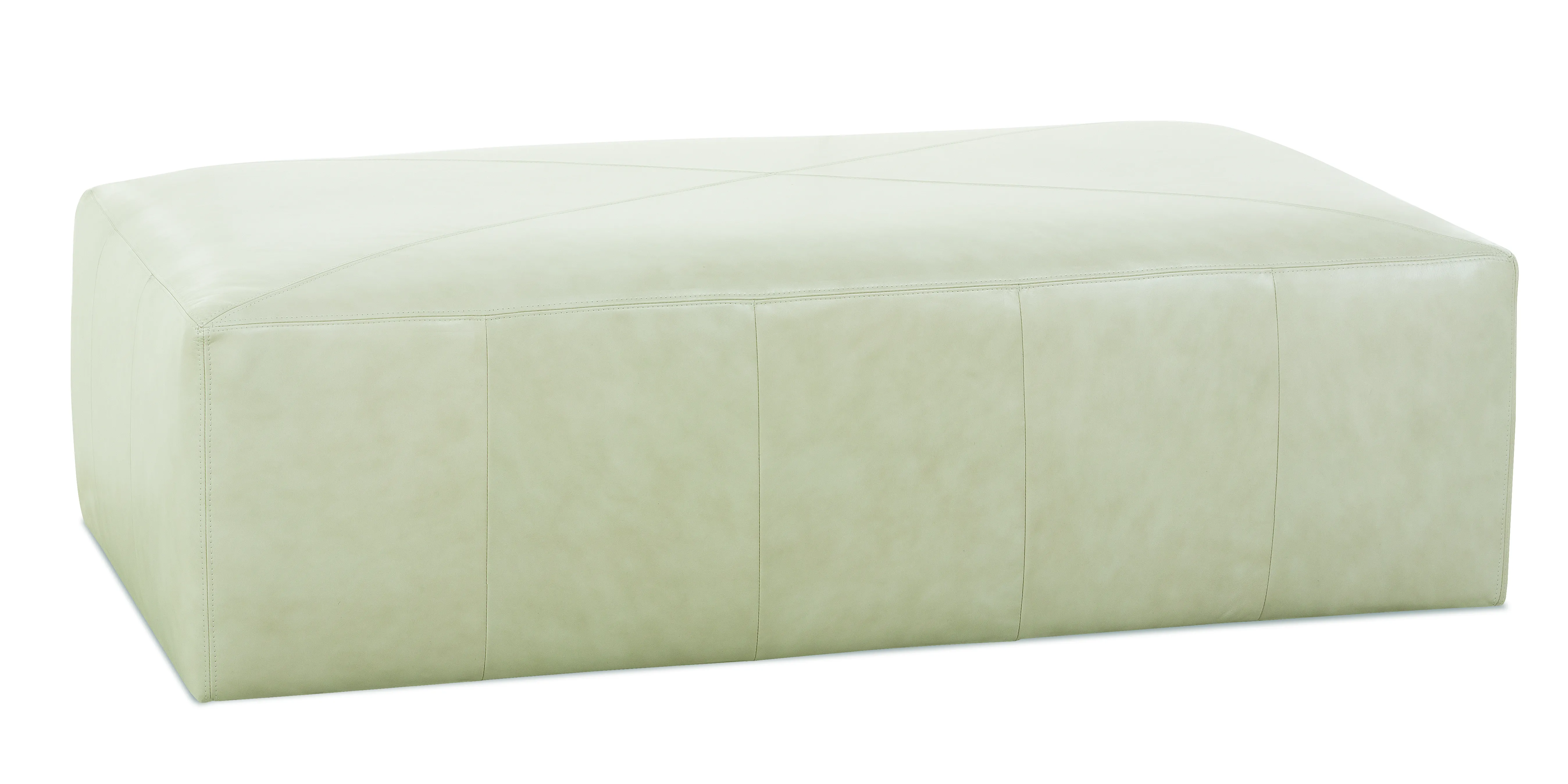 Miles Leather Ottoman