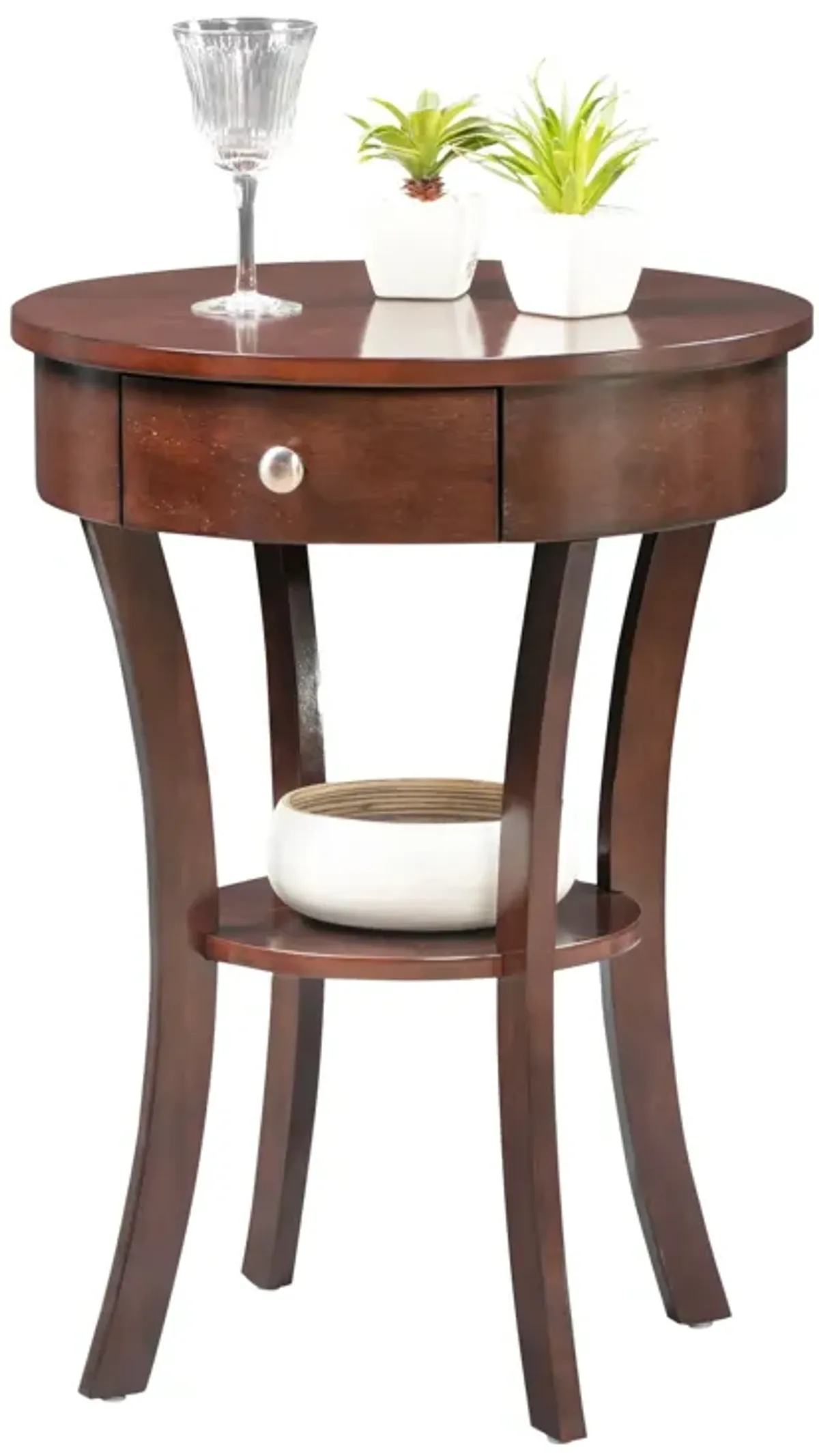 Convenience Concepts Classic Accents Schaffer End Table, Espresso