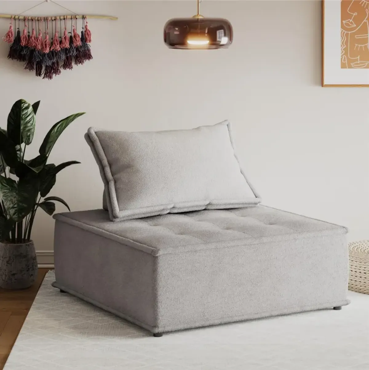 Paloma Upholstered Single Sofa Chair