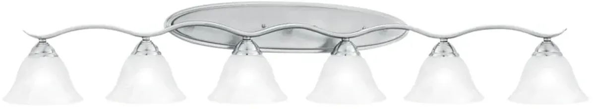Prestige 54.5'' Wide 6-Light Vanity Light