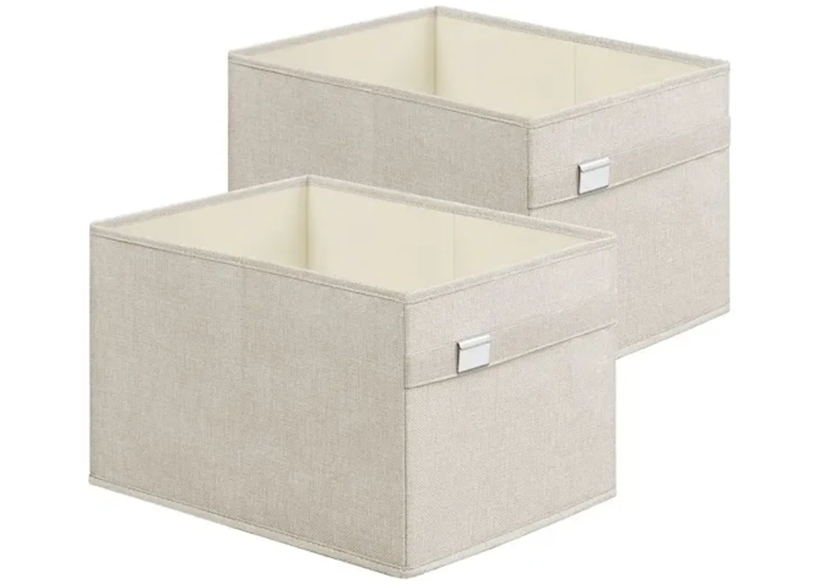 Durable Storage Baskets with Double Handles for Convenient and Stylish Organization