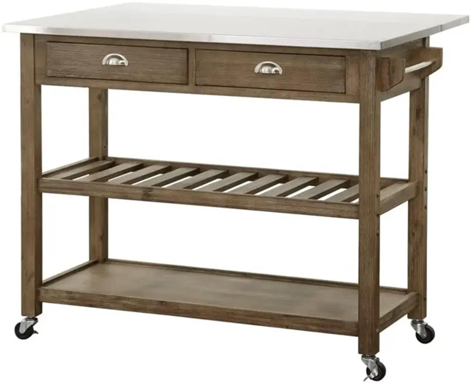 Boraam Sonoma Kitchen Cart with Drop Leaf