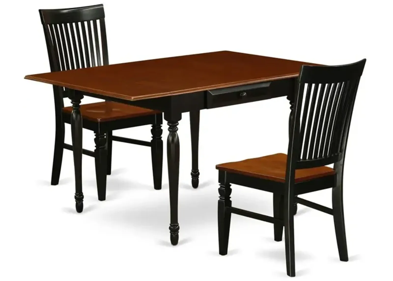 Dining Room Set Black & Cherry